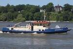 Mess- und Peilschiff DEEPENSCHRIEWER II (ENI 05110660); Eigner/Betreiber: HPA; Datum: 27.05.2026; Aufnahmeort: Elbe/Hafen Hamburg, Deutschland.