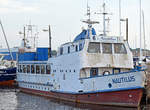 NAUTILUS am 16.9.2018 im Hafen von Lübeck-Travemünde.