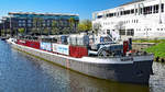 Theaterschiff MARIE am 24.04.2020 in Lübeck