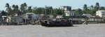 Hausboot, Mekong bei Can Tho, 18.8.2013.
