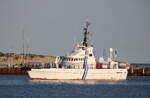 Die d�nische K�stenwache MHO 3(IMO:8228830)am 27.06.2026 in Wanem�nde