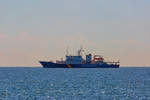 BP 21 BREDSTEDT (IMO 898696) hat ein Beiboot aufgenommen.