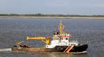 Das 42m lange Boot der Küstenwache NORDERGRUENDE (IMO:9641778) am 05.06.25 in Bremerhaven.