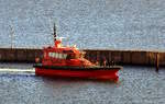 Das 20m lange Lotsenboot DAN PILOT ALFA (IMO:9812030) in Gedser am 21.11.25.