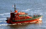 Das 20m lange Lotsenboot DAN PILOT ALFA (IMO:9812030) in Gedser am 21.11.25.
