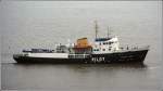 Das Lotsenversetzschiff GOTTHILF HAGEN luft am 21.08.2007 von Bremerhaven Richtung Nordsee.