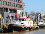 Die Weserlotse am 03.04.2013 im Hafen von Bremerhaven.