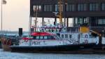 Die Fresena am 20.12.2013 im Hafen von Bremerhaven.