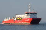 HANSE , Lotsenschiff , IMO 9199957 , Baujahr 2000 , 49.81m × 22.6m , bei der Alten Liebe Cuxhaven am 04.09.2018