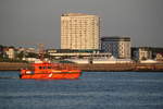 am Morgen des 23.06.2019 rückte das Lotsenboot Knurrhahn von Warnemünde Richtung Ostsee aus.