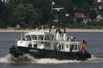 Lotsenversetzer LOTSE 2 (MMSI 211318600); Datum: 28.07.2025; Aufnahmeort: Elbe/Hafen Hamburg, Deutschland.