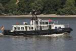 Lotsenversetzer LOTSE 1 (MMSI 211281010); Datum: 13.08.2025; Aufnahmeort: Elbe/Hafen Hamburg, Deutschland.