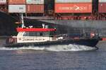 Lotsenversetzer HAMBURG PILOT 3 (ENI 04814760); Eigner/Betreiber: HPA; Datum: 14.07.2025; Aufnahmeort: Elbe/Hafen Hamburg, Deutschland.