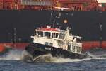 Lotsenversetzer LOTSE 1 (MMSI 211281010); Datum: 05.10.2026; Aufnahmeort: Elbe/Hafen Hamburg, Deutschland.