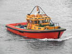 Lotsenboot  Pressarin  am 29.06.2013 im Hafen Torshavn / Färöer.