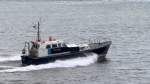 Das Lotsenboot Baia de Cascais am 16.04.2014 im Hafen von Lissabon.