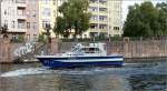 Wasserschutzpolizei Berlin. Boot WSP 31  Albatros  auf der Spree in Berlin-Charlottenburg. Foto:19.10.2013