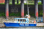 Polizeiboot WS 44 im Hafen von Hamburg am 27.05.2019