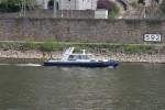 WSP 10 der Wasserschutzpolizei Koblenz aufgenommen am 20.04.2011 in Koblenz auf dem Rhein