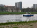 2013-05-04 - Polizeiboot WSP 2 ELBTAL auf der Elbe in Dresden