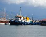 Schlepper Alidas-2 (IMO: 9362451,Flagge:Türkei Länge:29.8m Breite:8.2m Baujahr:2006) am 19.9,2014 in Haffen Alanya - Türkei