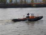 ALEX (H 4005) am 26.11.2018: Hamburg, Elbe Höhe Überseebrücke  /    Ex-Name: HUGO LENTZ (1), HPA, bis 12.2017 /    Schlepper + Eisbrecher / Lüa 18,39 m, B 4,96 m, Tg 2,3 m / 1