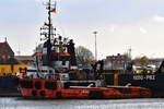 ANTEOS , Schlepper , IMO 9223681 , Baujahr 2000 , 37 x 11,4 m , 30.10.2025 , Cuxhaven , Hafen