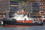 Schlepper BUGSIER 2; Eigner/Betreiber: Bugsier; Aufnahmeort: Elbe/Hafen Hamburg, Deutschland; Datum: 10.06.2015; Info:  (IMO 9338993) Lüa 32,8 m, B 11,70 m, Tg 6,7 m / 2 Deutz-Diesel, SBV 9M628, ges. 5576 bhp, 4158 kW, 5653 PS, 2 Ruder Propeller Aquamaster US 305 in Kort-Düse, 12 kn, Pfahlzug 63 t / gebaut 2006 bei Damen Beheer, Hardinxveld-Giessendam, NL.