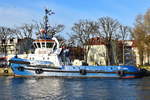 CENTAUR II , Schlepper , IMO 9388845 , Baujahr 2007 , 31m × 11m , 03.12.2019 , Swinoujscie / Swinemünde