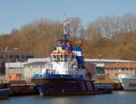 Schlepper  Fairplay 25  am 04.04.15 in Sassnitz