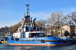 FAIRPLAY 34 , Schlepper , IMO 9565182 , Baujahr 2010 , 37 × 14m , 03.12.2019 ,  Swinoujscie / Swinemünde