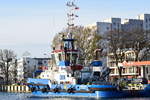 FAIRPLAY XVI , Schlepper , IMO 9800348 , Baujahr 2016 , 32.48 × 13.12m ,03.12.2019 , Swinoujscie / Swinemünde 