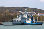 Schlepper FAIRPLAY 20 (IMO 9112739) bei der Arbeit im Sassnitzer Hafen.