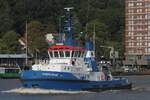 Schlepper FAIRPLAY-66 (IMO 9036258); Eigner/Betreiber: Fairplay; Datum: 15.08.2025; Aufnahmeort: Elbe/Hafen Hamburg, Deutschland.