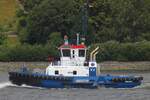 Schlepper FAIRPLAY XV (IMO 9681091); Eigner/Betreiber: Fairplay; Datum: 05.07.2026; Aufnahmeort: Elbe/Hafen Hamburg, Deutschland.