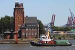Schlepper FAIRPLAY VIII; Eigner/Betreiber: ex Fairplay, Museum; Datum: 12.07.2026; Aufnahmeort: Elbe/Hafen Hamburg, Deutschland. 