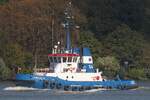 Schlepper FAIRPLAY-54 (IMO 9021112); Datum: 22.09.2026; Aufnahmeort: Elbe/Hafen Hamburg, Deutschland.