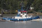 Schlepper FAIRPLAY-57 (IMO 9036246); Datum: 08.08.2026; Aufnahmeort: Elbe/Hafen Hamburg, Deutschland.