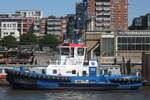 Schlepper FAIRPLAY-94 (IMO 9763253); Eigner/Betreiber: Fairplay; Datum: 10.07.2026; Aufnahmeort: Elbe/Hafen Hamburg, Deutschland.