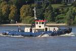 Schlepper und Schuber HUGO LENTZ (ENI 04812290); Eigner/Betreiber: HPA; Datum: 23.09.2025; Aufnahmeort: Elbe/Hafen Hamburg, Deutschland.