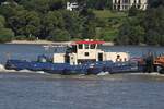 Schlepper und Schuber  HUGO LENTZ (ENI 04812290); Eigner/Betreiber: HPA; Datum: 19.08.2025; Aufnahmeort: Elbe/Hafen Hamburg, Deutschland.