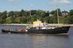 Hochseeschlepper HOLLAND (IMO 5153462); Eigner/Betreiber: Museum; Datum: 07.05.2026; Aufnahmeort: Elbe/Hafen Hamburg, Deutschland.
