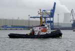 Der Schlepper  Moritz  am 18.10.14 in Rostock