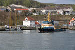 Schlepper MEANDER (IMO 9394026) im Sassnitzer Hafen.