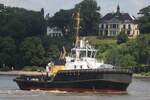 Schlepper MICHEL (IMO 9689081); Datum: 10.07.2026; Aufnahmeort: Elbe/Hafen Hamburg, Deutschland.