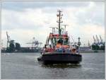  Bugsier 5 ; L25,98m; B11,50m;Bj2008; z.Z.der strktste Schlepper im Hamburger Hafen, am 20.05.09