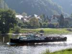 Schlepper aufgenommen in Bad Schandau