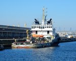 Schlepper President Hubert am 17.03.16 in Rostock.