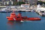PUNTA SALINAS: Offshore Tug/Supply Ship, IMO 7931894  aufgenommen am 18.01.2019 im Hafen von SANTA CRUZ DE TENERIFE,Spanien