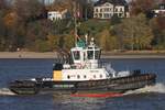 Schlepper PETER (IMO 9445863); Datum: 06.11.2025; Aufnahmeort: Elbe/Hafen Hamburg, Deutschland.